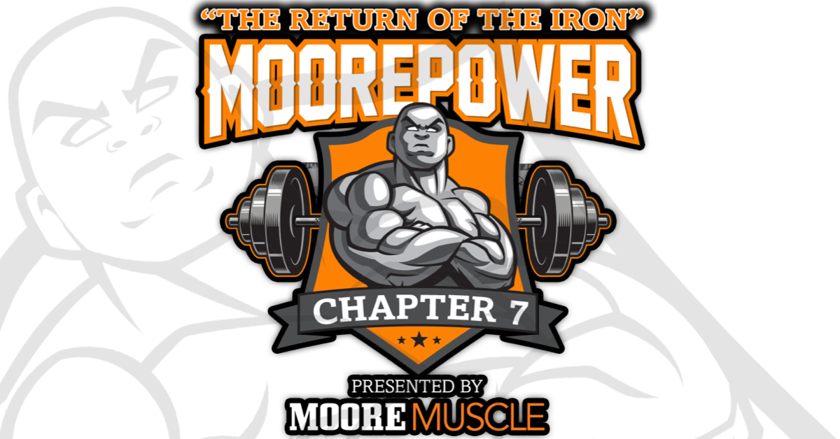 The MoorePower 7 logo